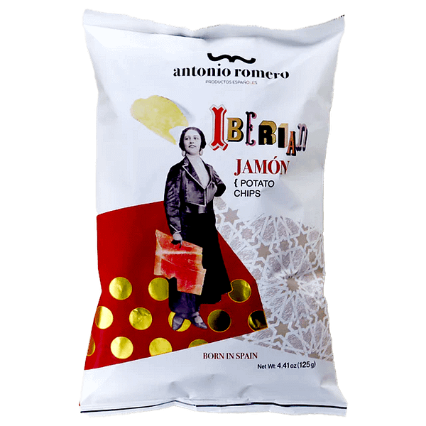 Antonio Romero Ibérico Ham Flavour Spanish Potato Chips