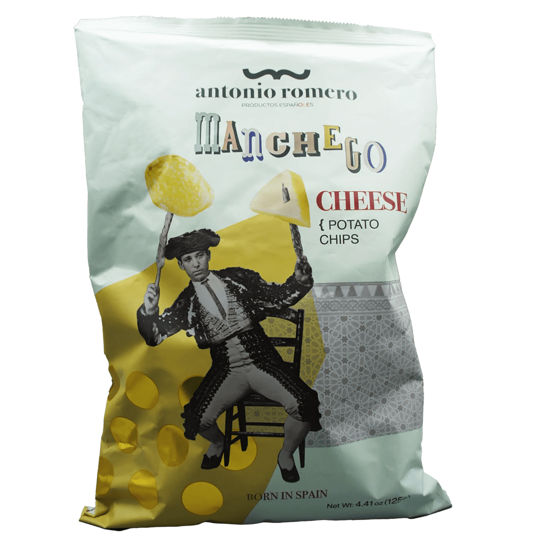 Antonio Romero Ibérico Manchego Chips