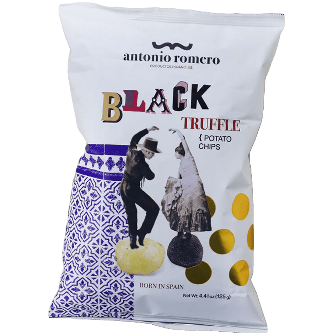 Antonio Romero Ibérico Black Truffle Chips